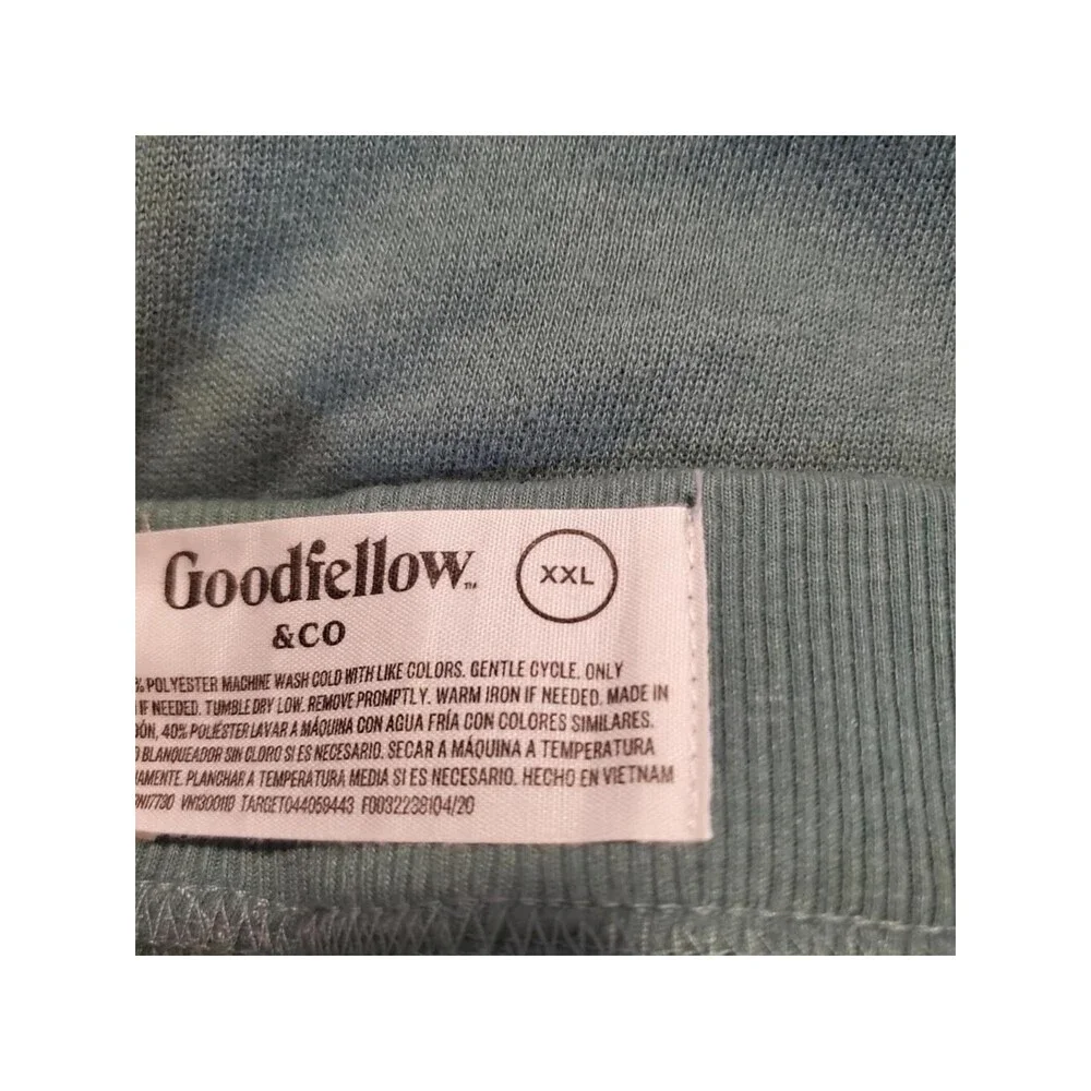 Goodfellow & Co Men's Teal Green XXL Cotton Polyester Blend Jogger Style